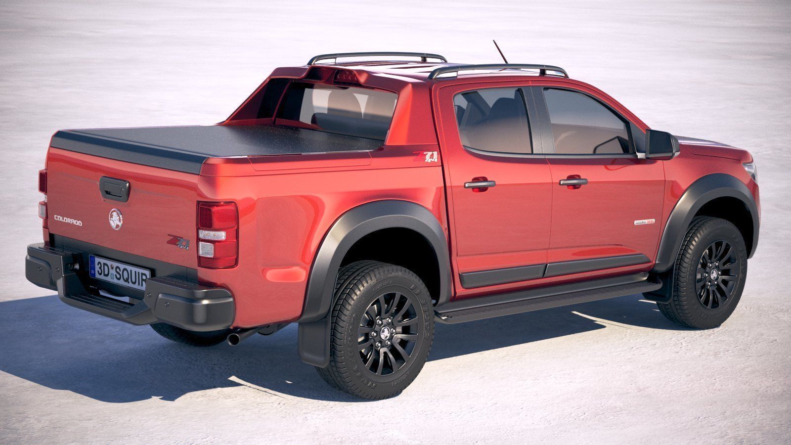 Holden Colorado DoubleCab 2020 3D model_4