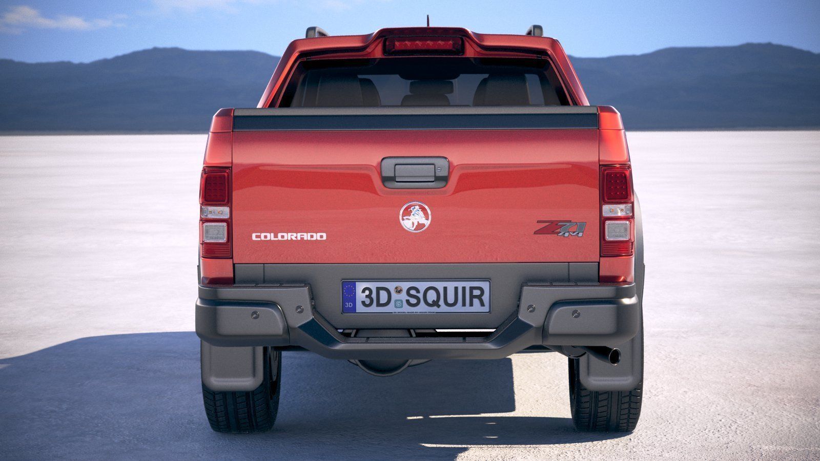 Holden Colorado DoubleCab 2020 3D model_10