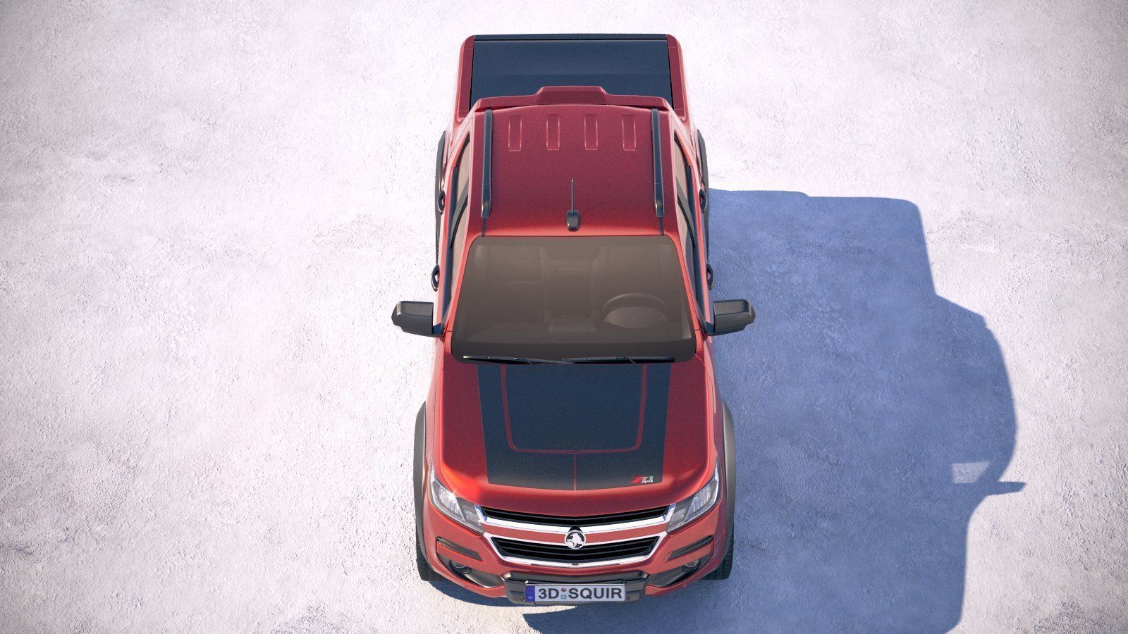 Holden Colorado DoubleCab 2020 3D model_8