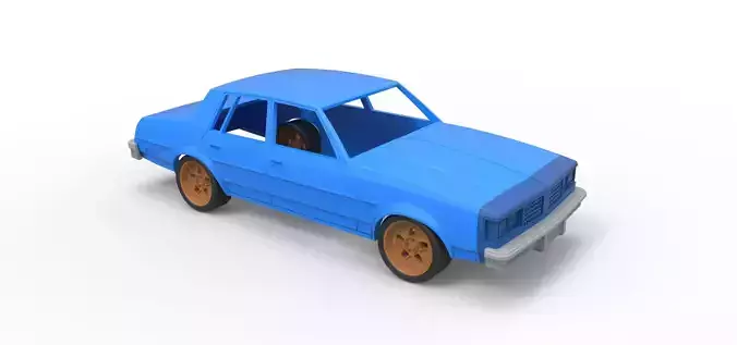 Shell Oldsmobile Cutlass Supreme 1983 Scale 1 to 24