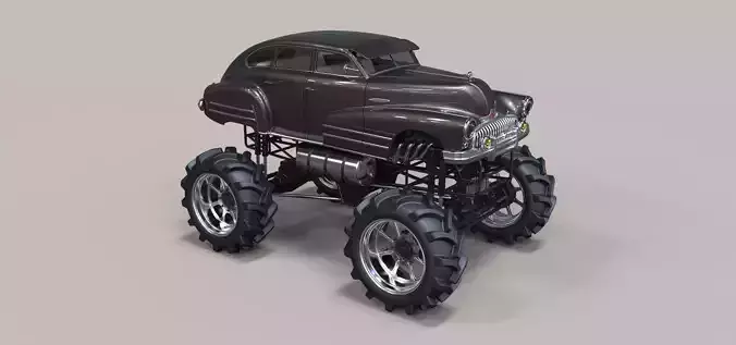 Monster truck 3D model