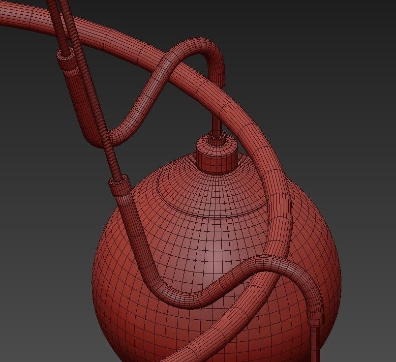 Quoizel Nostalgia 28W Weathered Brass 6 Light Chandelier 3D model_7