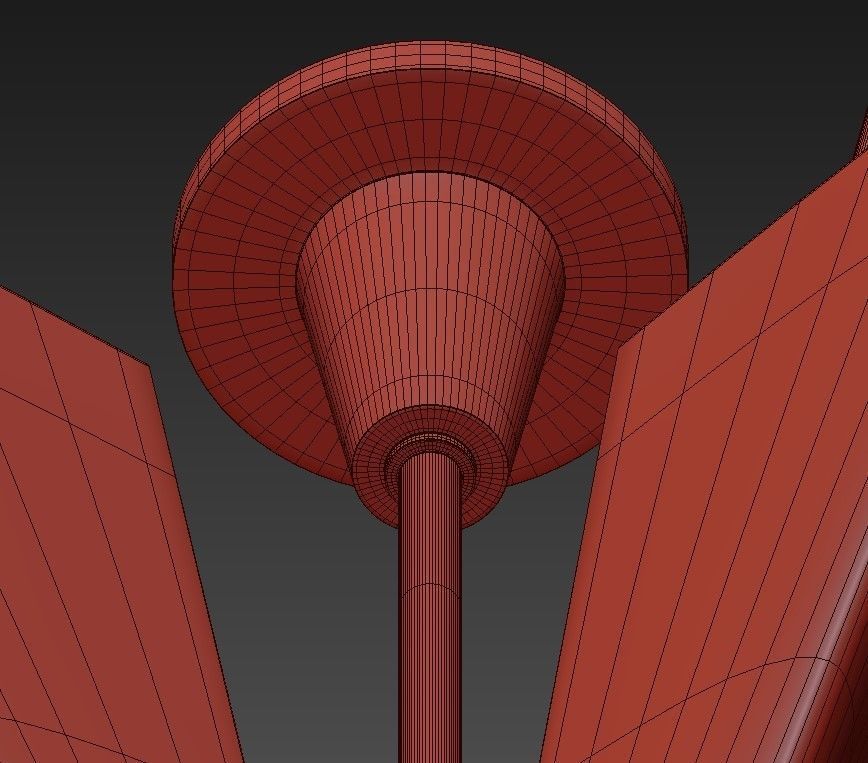 Cooper 32 14 Wide Aged Brass 24 Light LED Chandelier 3D model_3