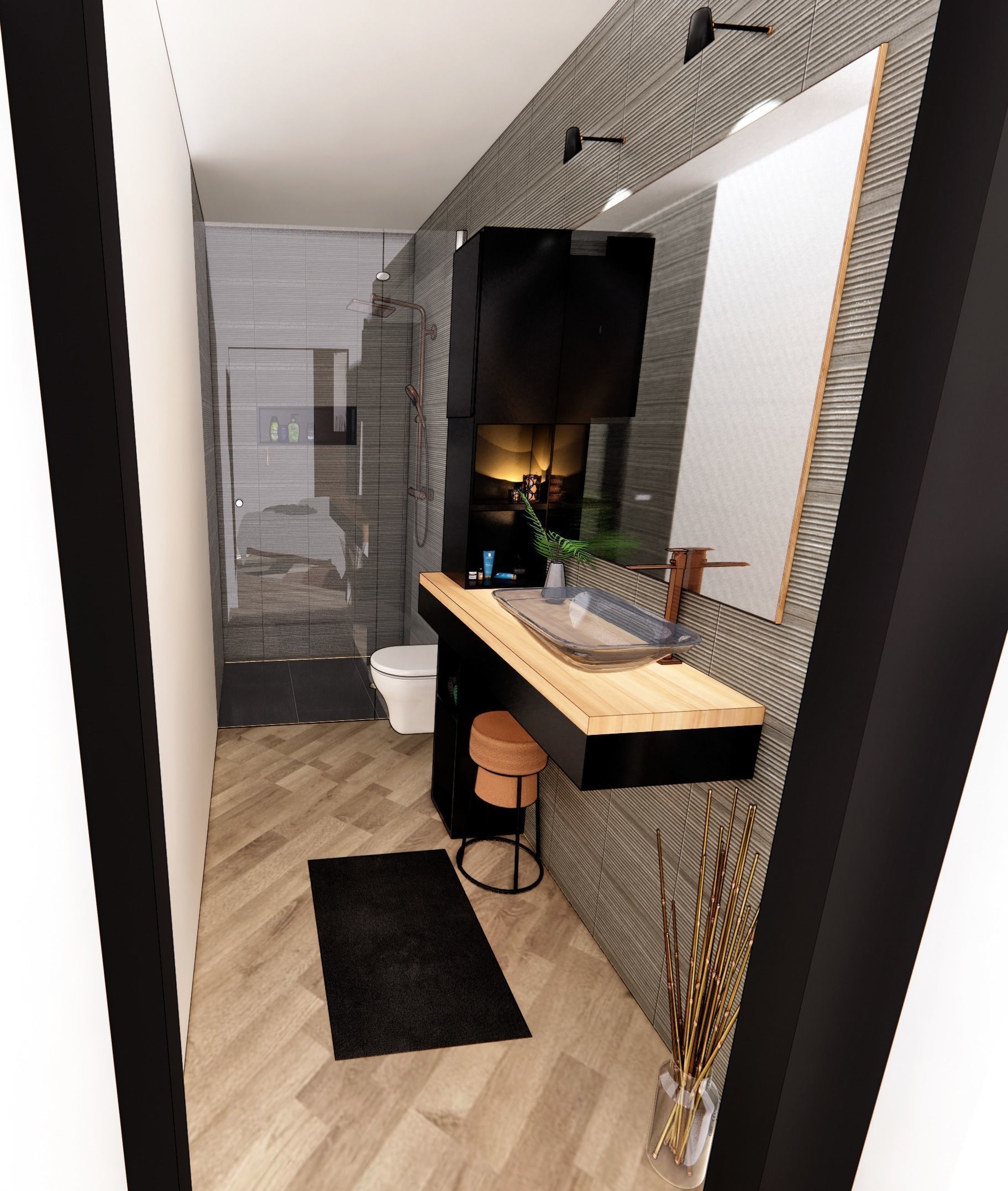 round glass house ZALA 3d model Low-poly 3D model_10