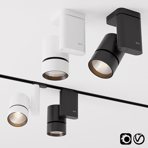 Pure Solid by Flos  3D model