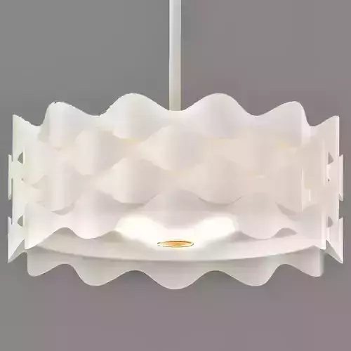 Coastal Current 21 Wide Sand White LED Pendant Light