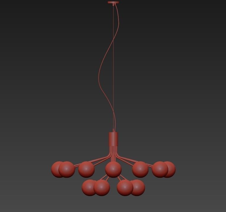 APIALES 18 BRUSHED BRASS 3D model_2