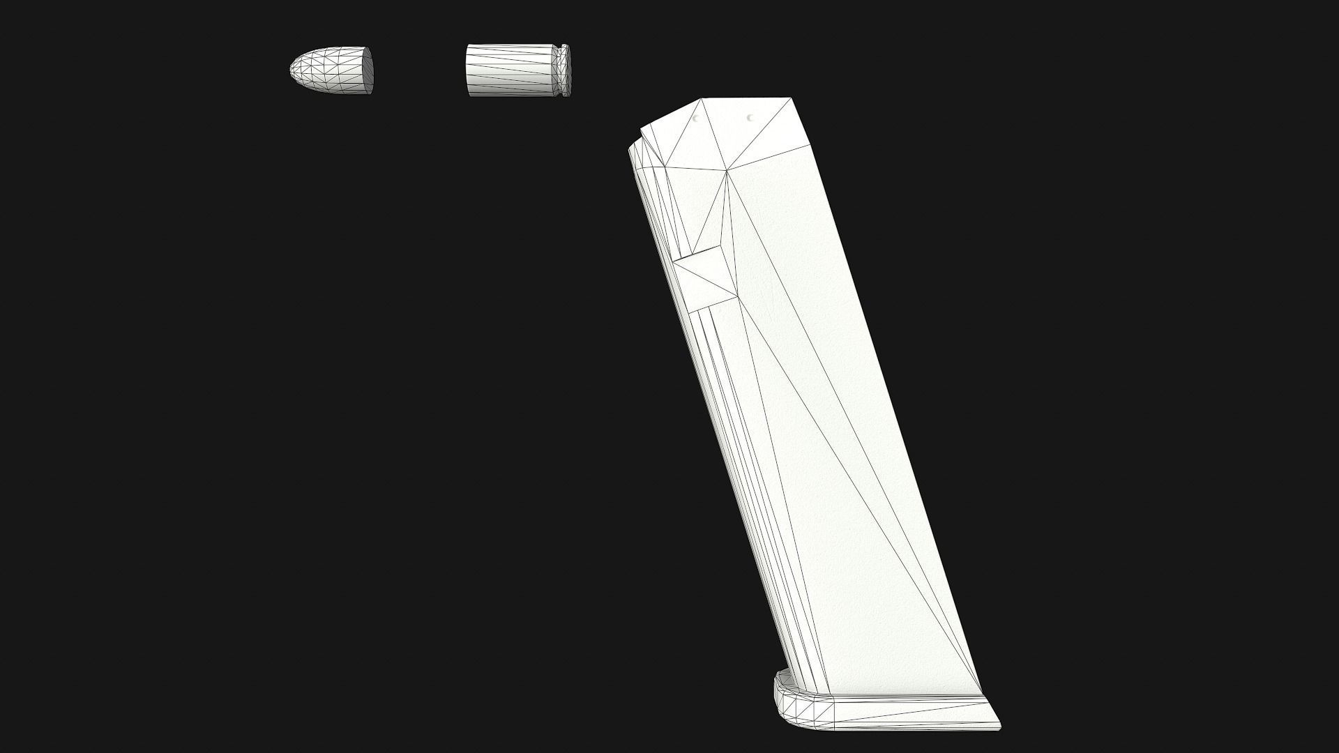 Glock 17 Gen 4 Low-poly 3D model_21