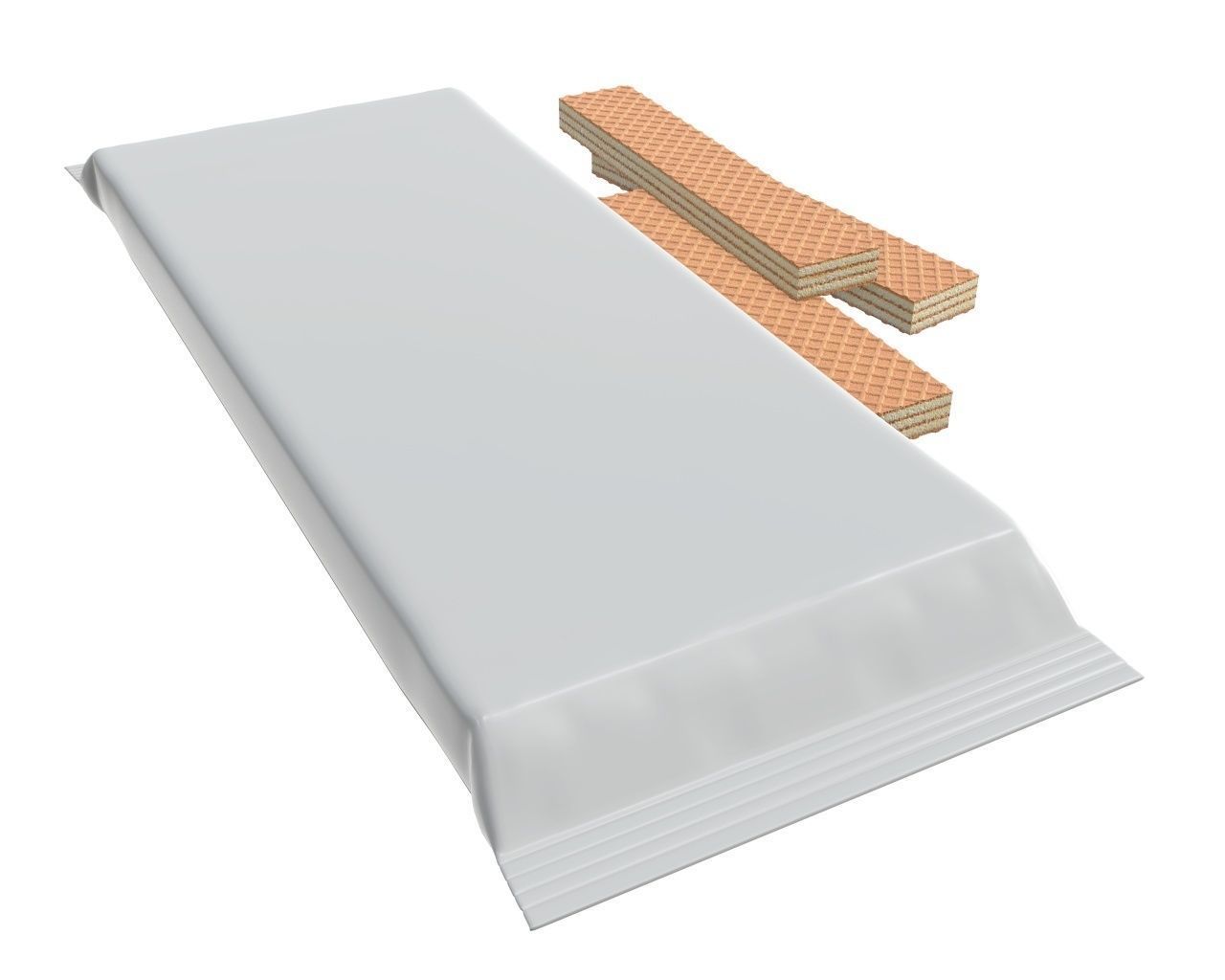 Waffle packaged 3D Model Collection_27