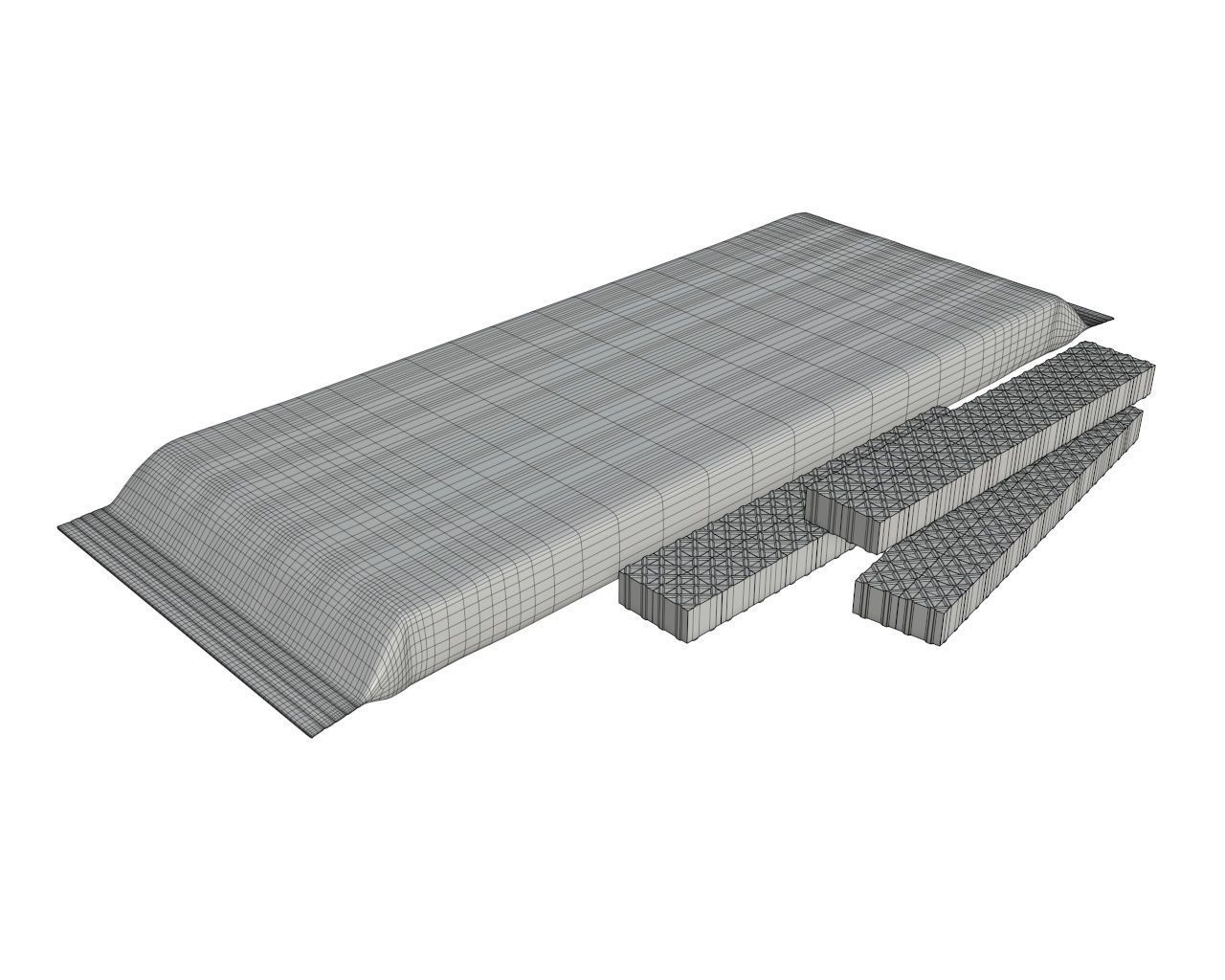 Waffle packaged 3D Model Collection_29