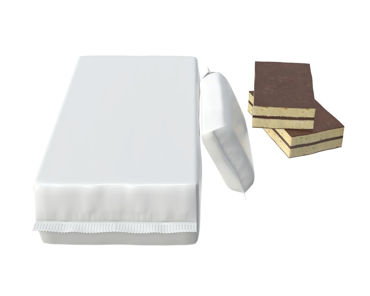 Waffle packaged 3D Model Collection_50