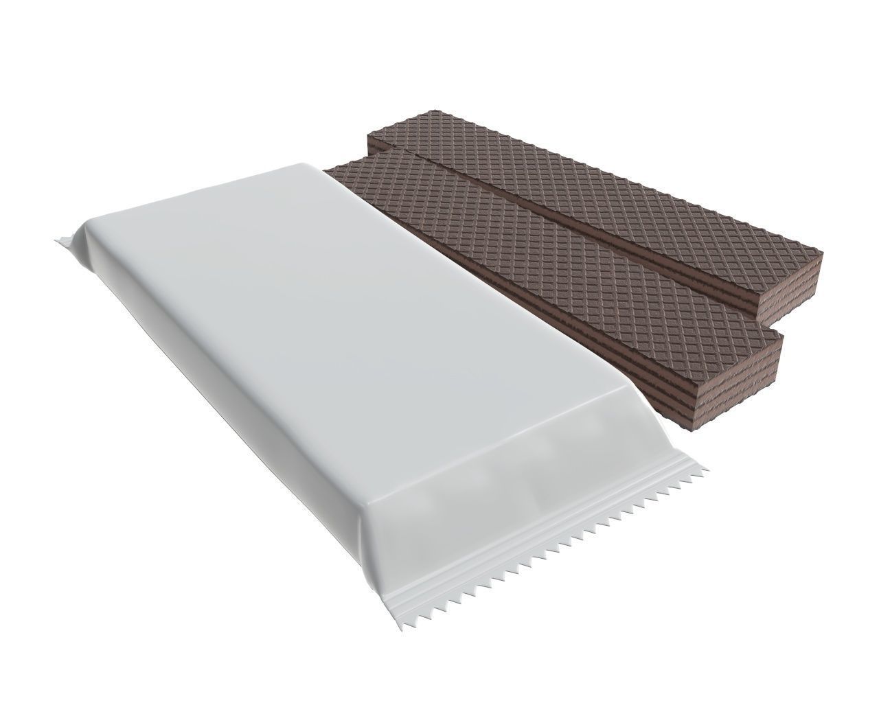 Waffle packaged 3D Model Collection_13