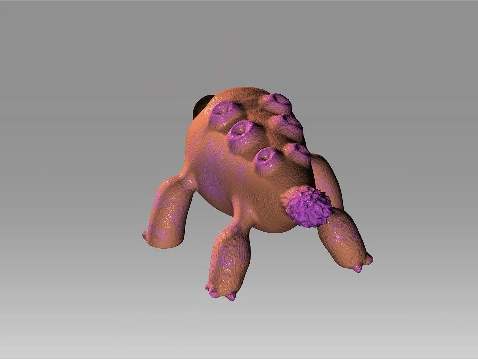 Lizard Fish 3D model_5