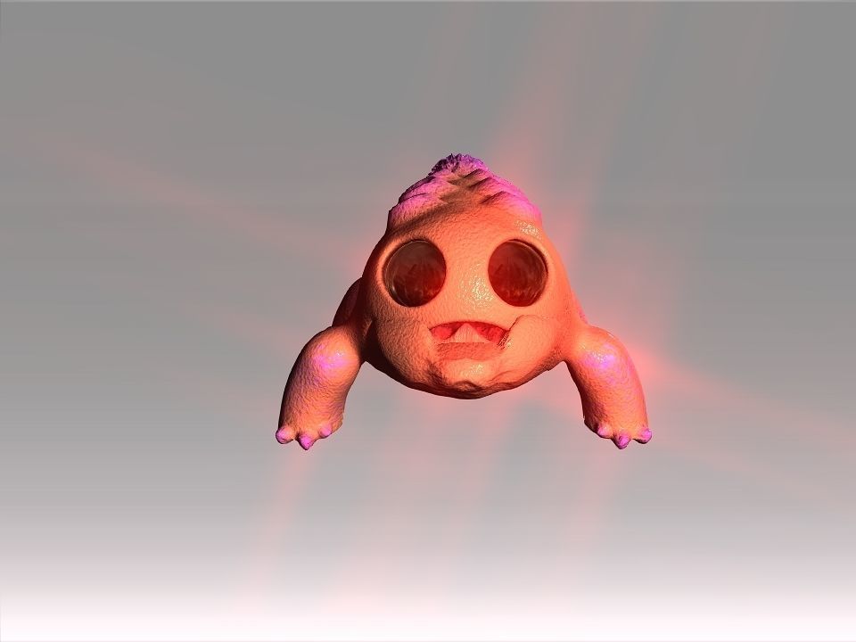 Lizard Fish 3D model_20