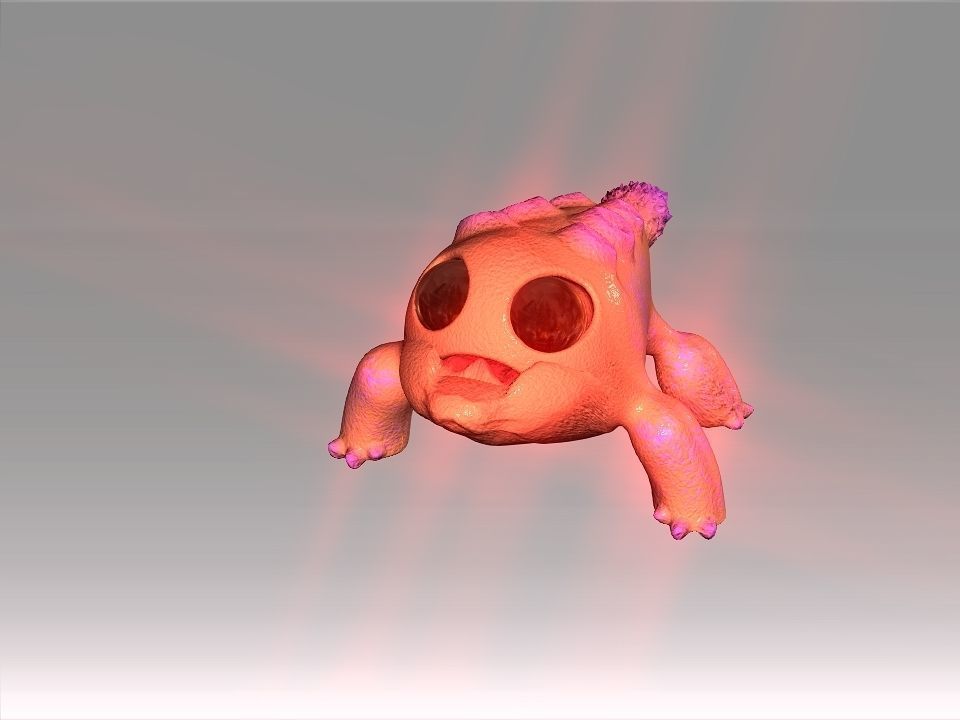 Lizard Fish 3D model_21