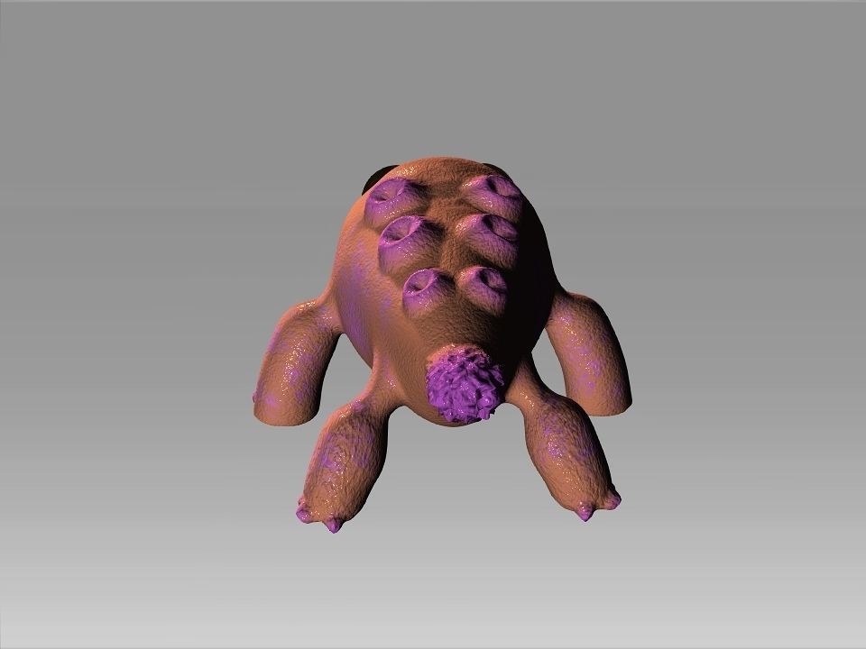 Lizard Fish 3D model_6