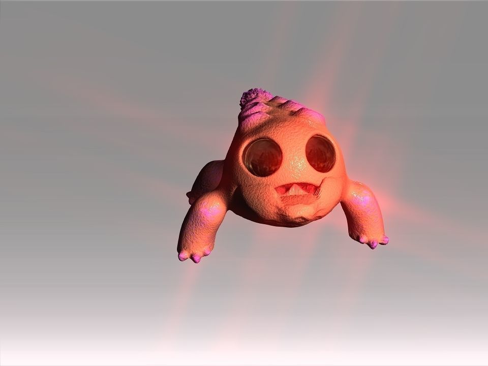 Lizard Fish 3D model_19