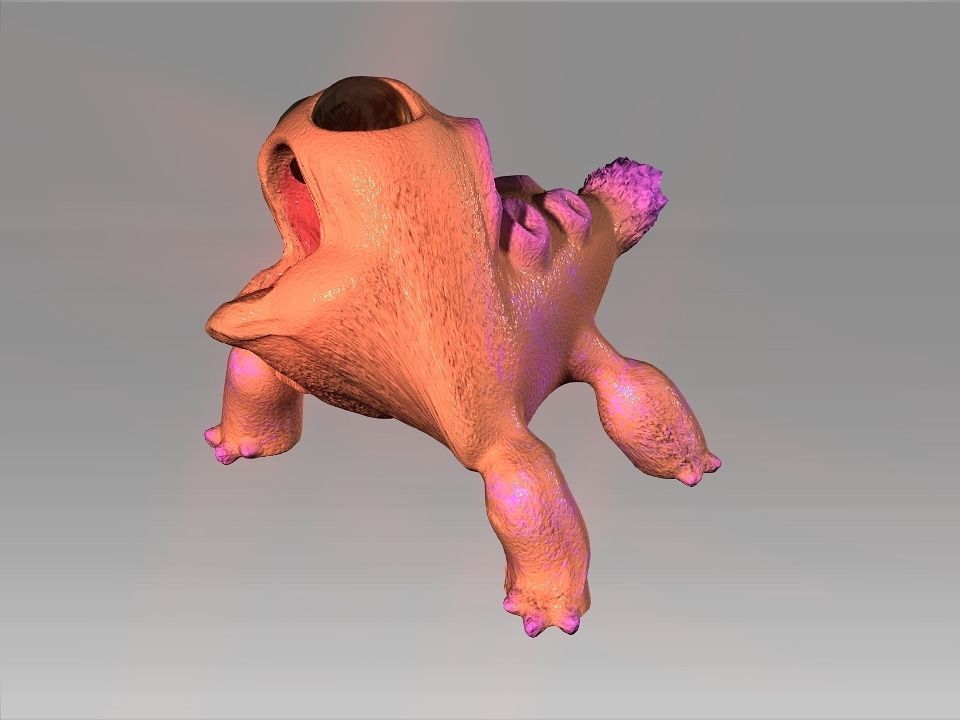 Lizard Fish 3D model_18