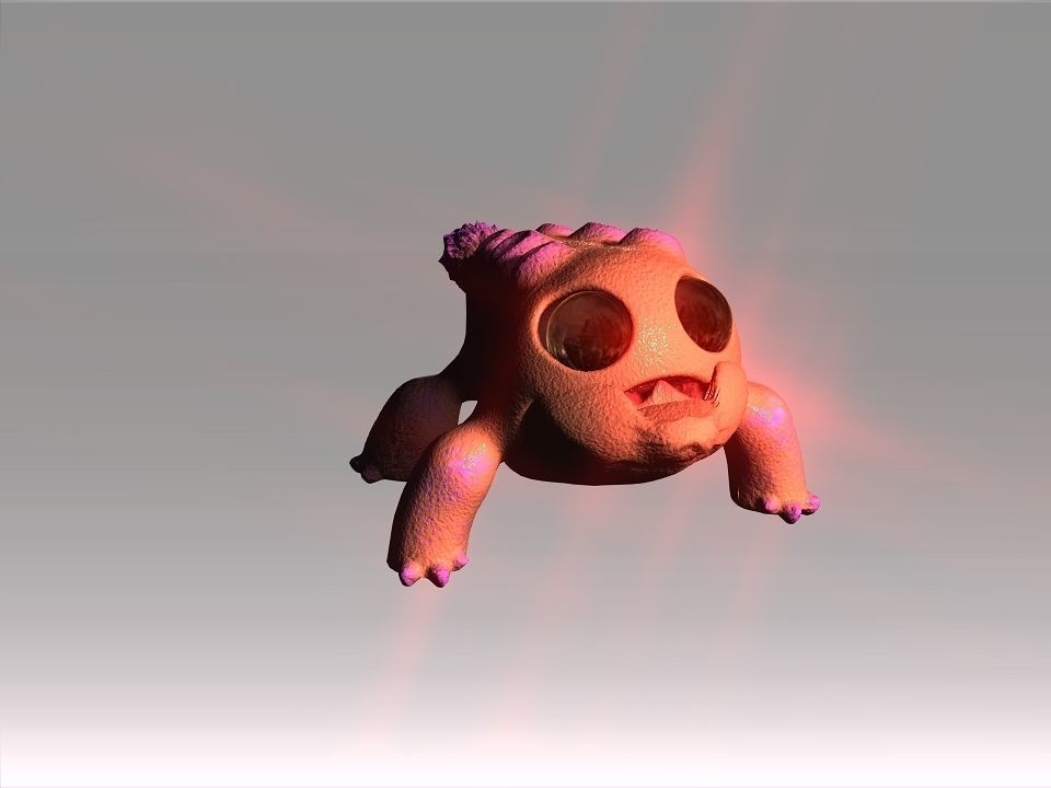 Lizard Fish 3D model_12