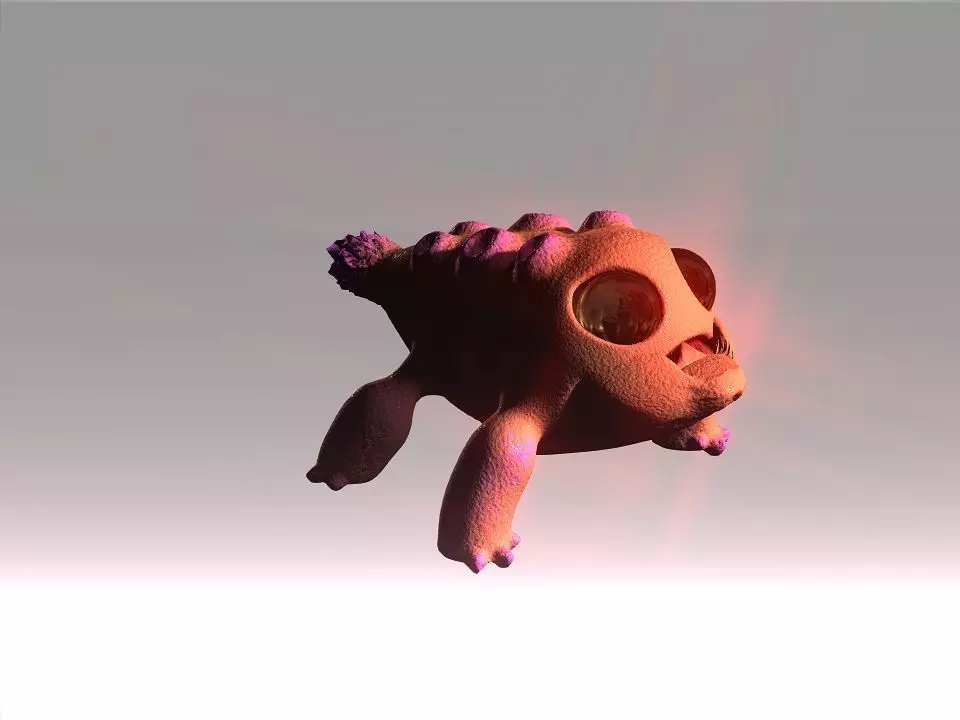 Lizard Fish 3D model_0