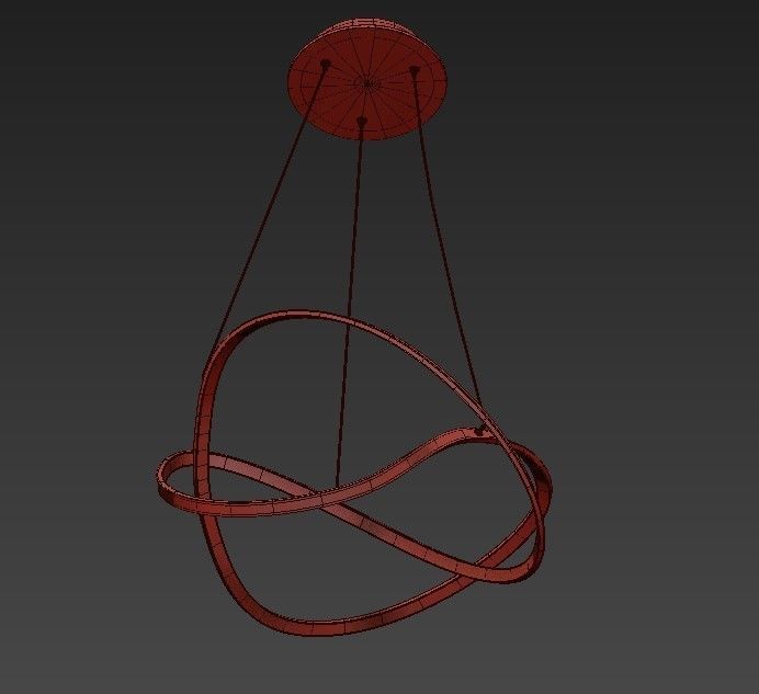 Draughn LED Novelty Chandelier 3D model_1