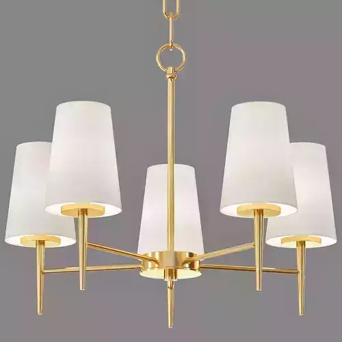 Chandelier with four lamps