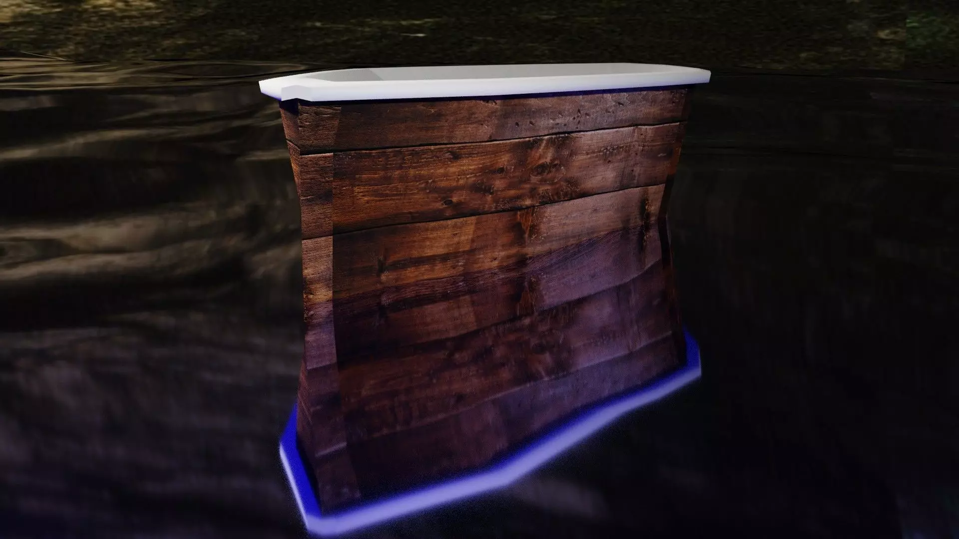 Small Ship 3D model_0