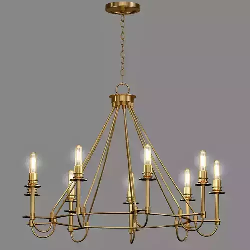 Uttermost Lyndhurst 9 Lights Chandelier