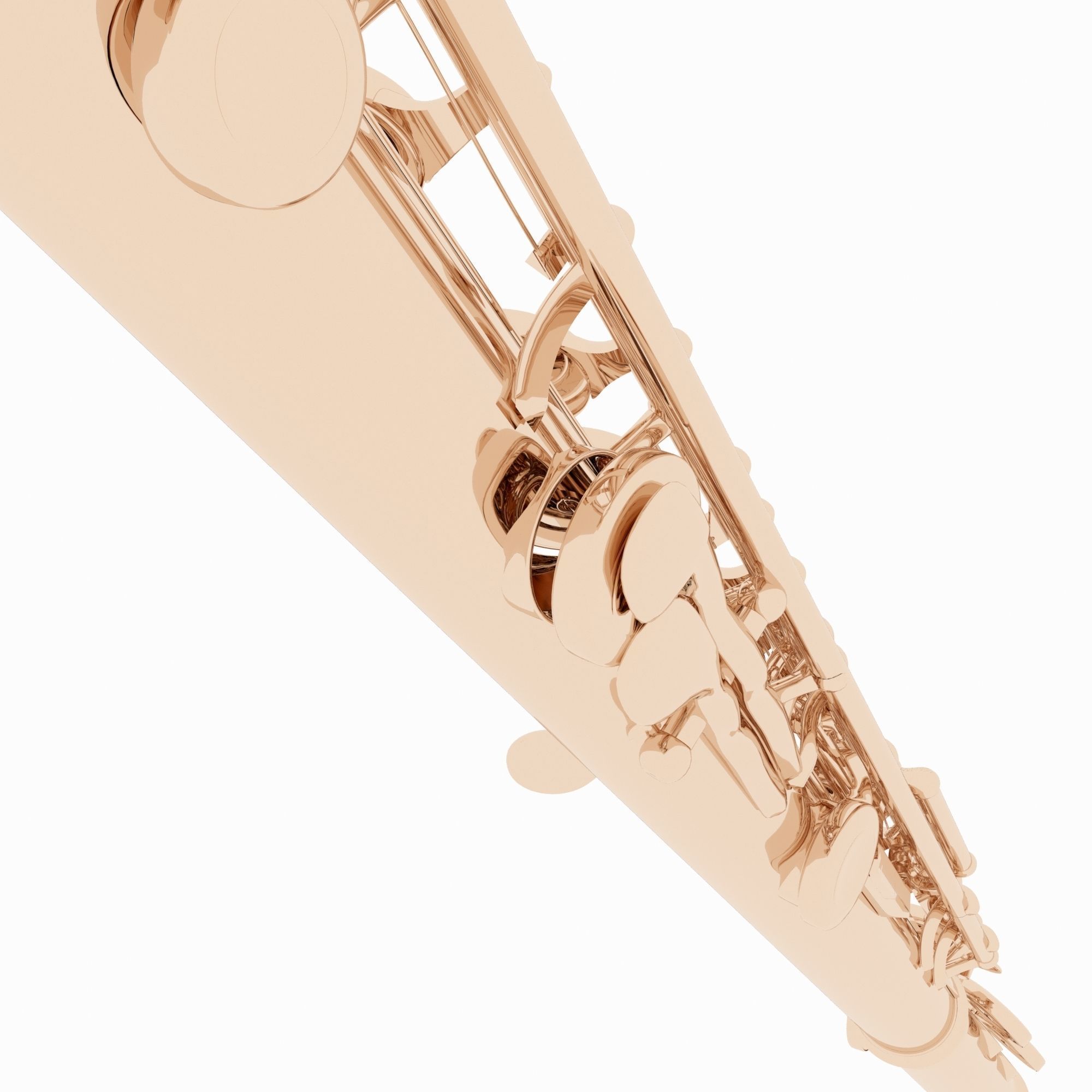 Flute 3D model_6