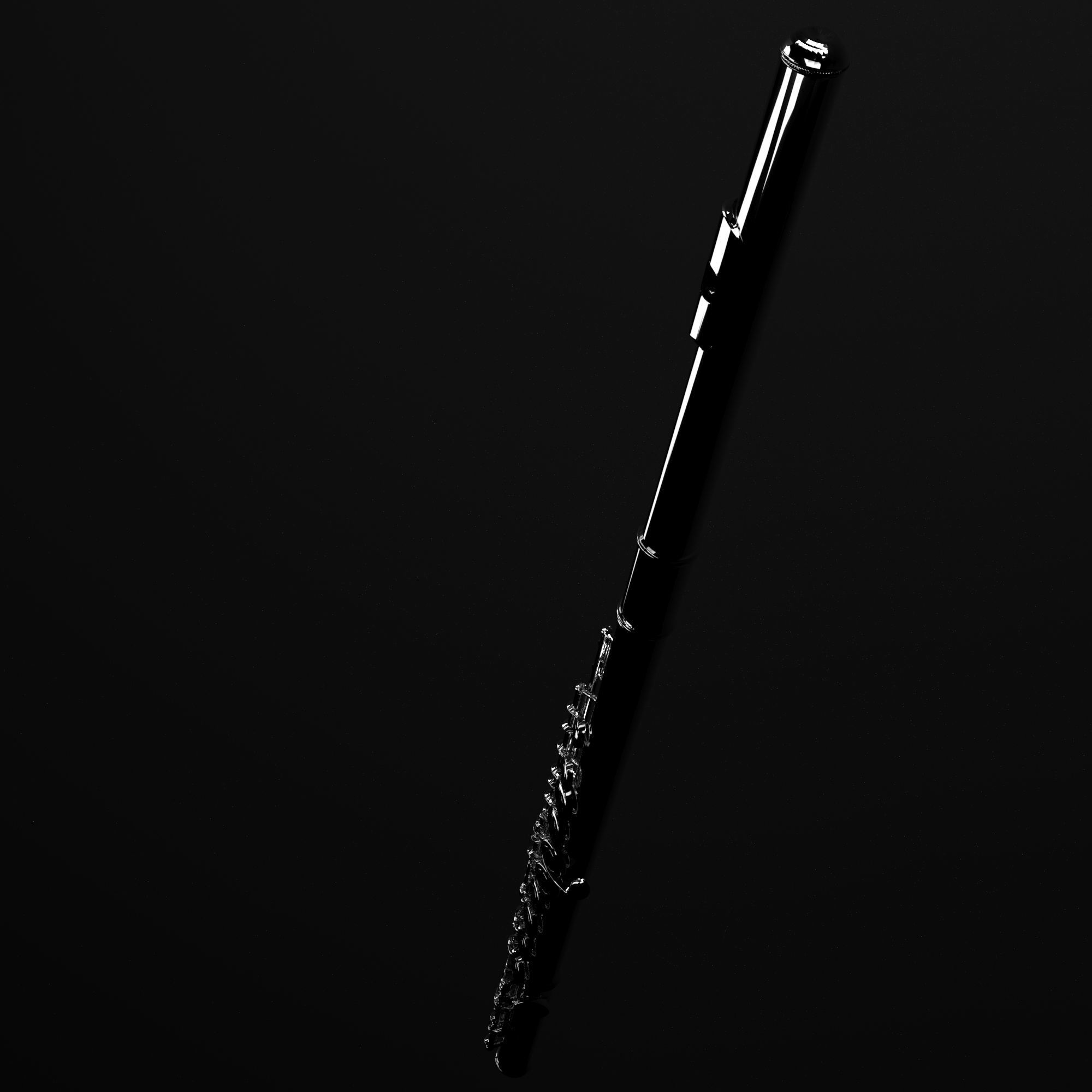 Flute 3D model_1