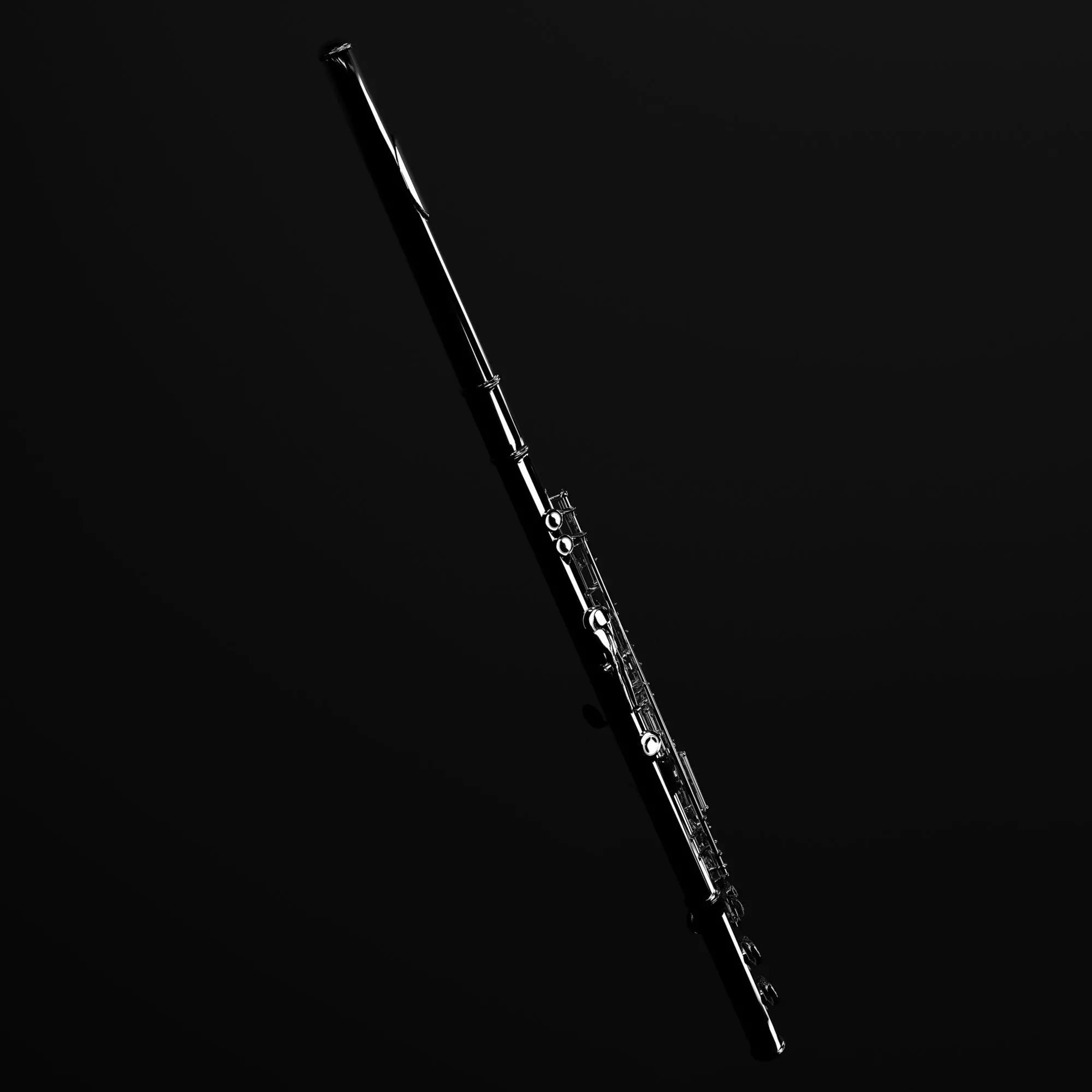 Flute 3D model_0