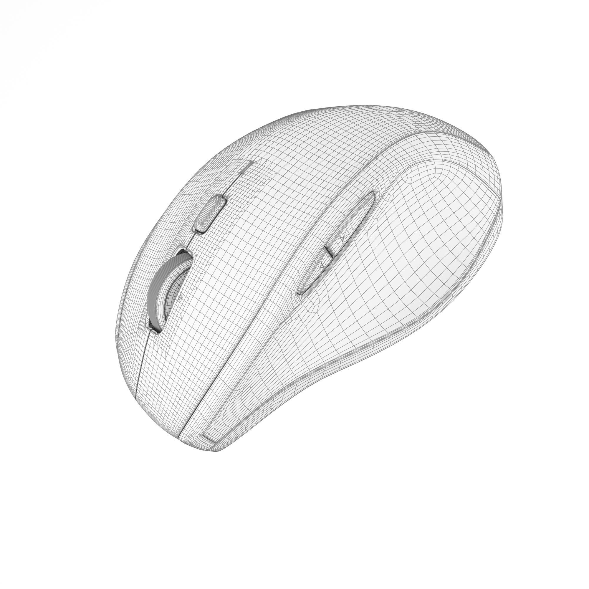 Marathon Mouse M705 by Logitech 3D model_5