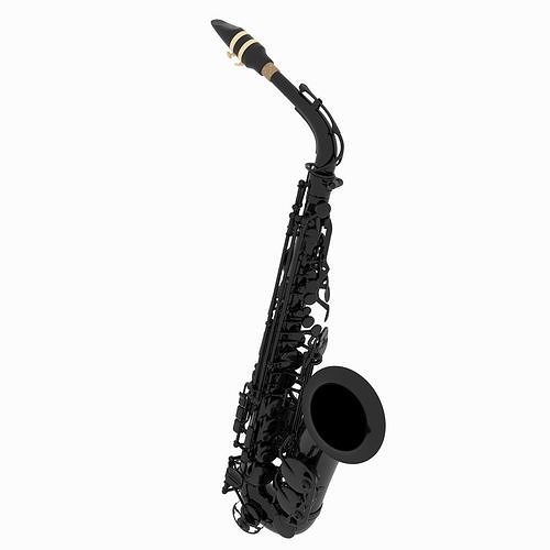 Saxophone 3D model