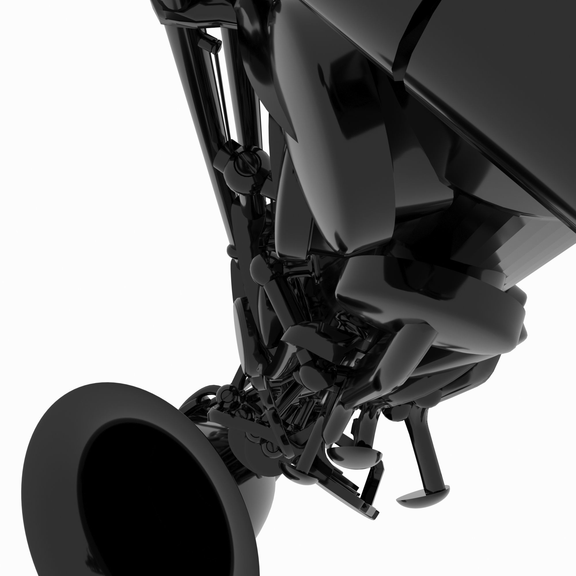 Saxophone 3D model_5