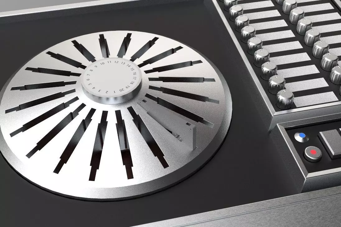  RS-296us cassette player 3D model_0