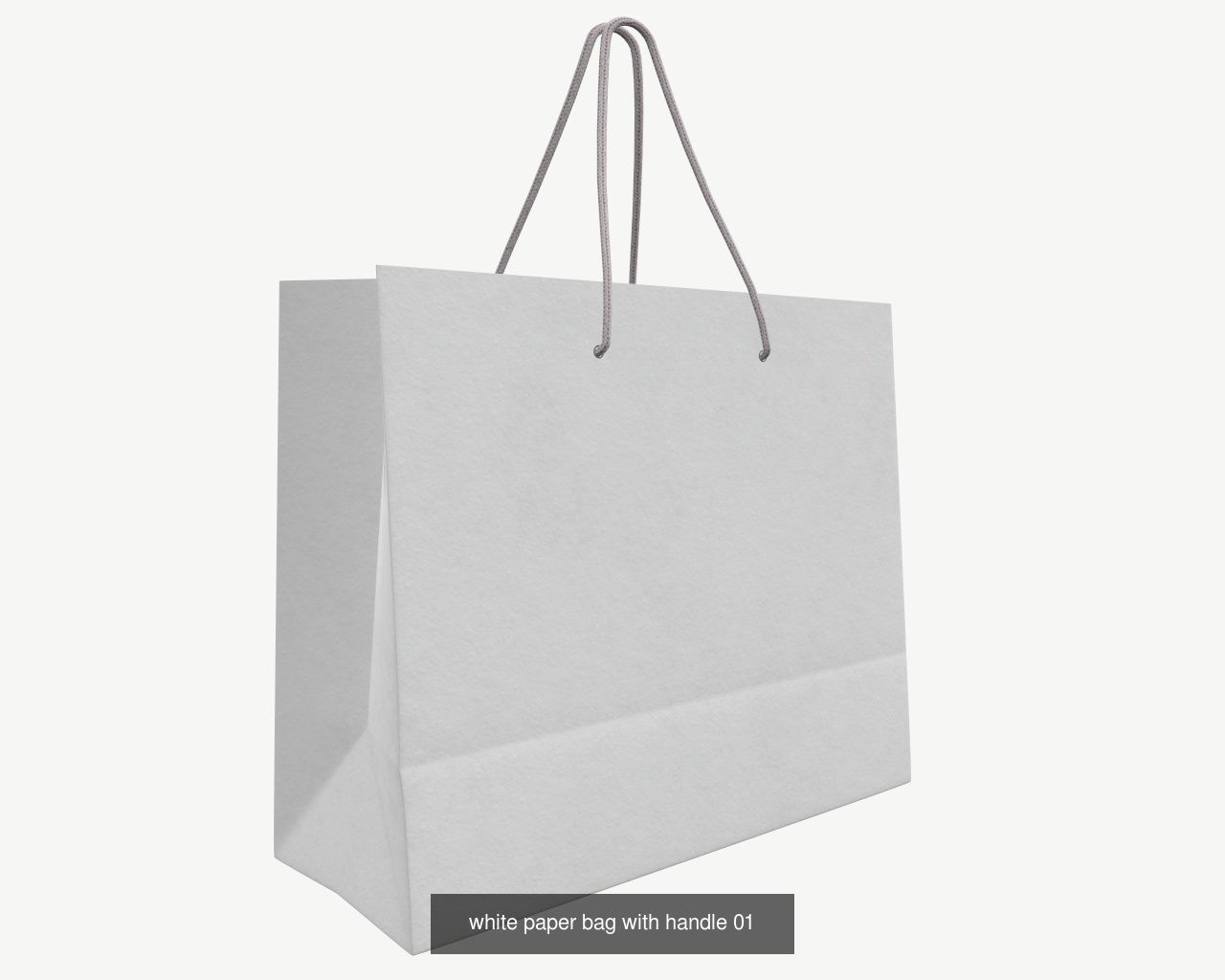 paper bags 3D Model Collection_5