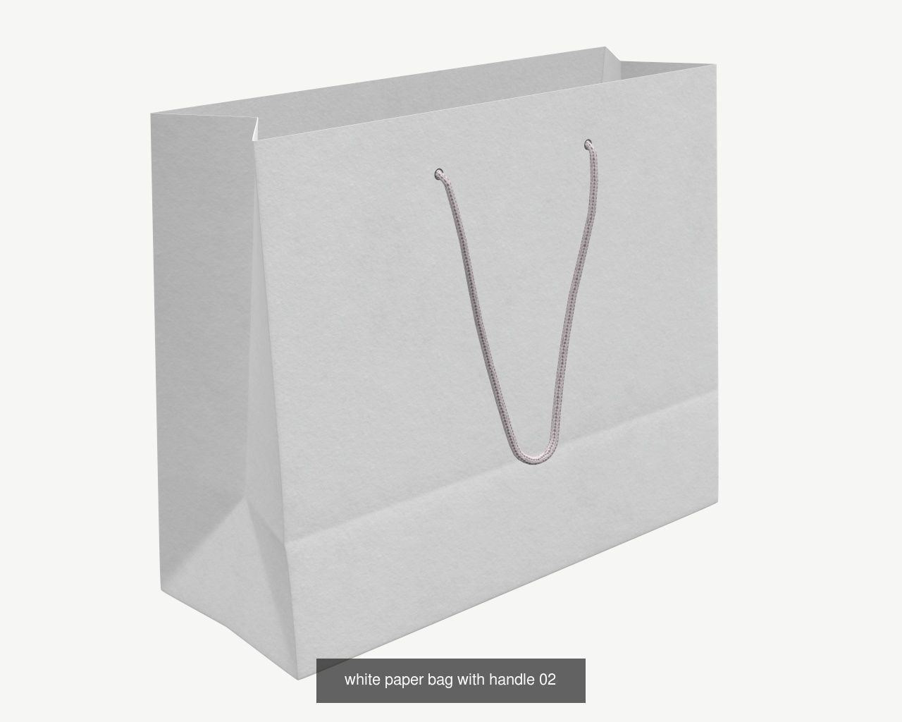 paper bags 3D Model Collection_6