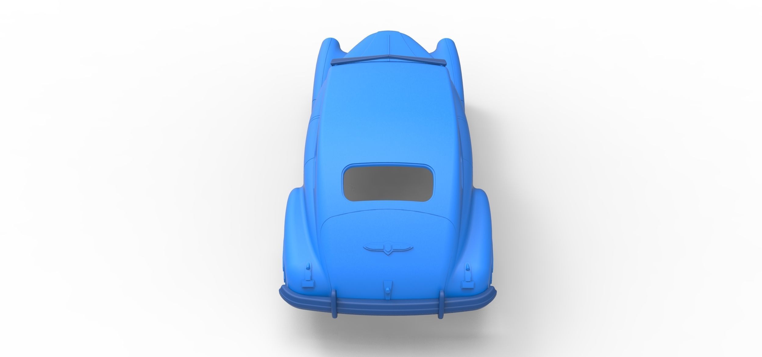 Shell Buick Special Sedan 1947 Scale 1 to 24 3D print model_13