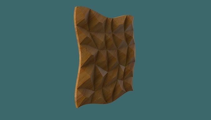 3d seamless wall panel model for cnc Carving 3D print model