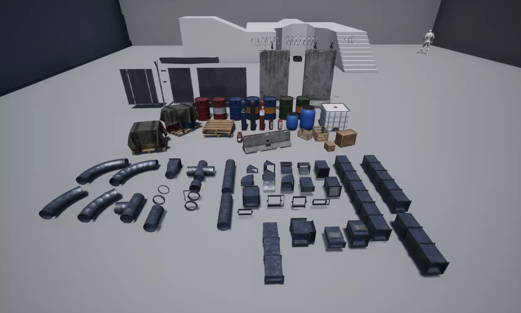 Props Pack 1 Low-poly 3D model_0