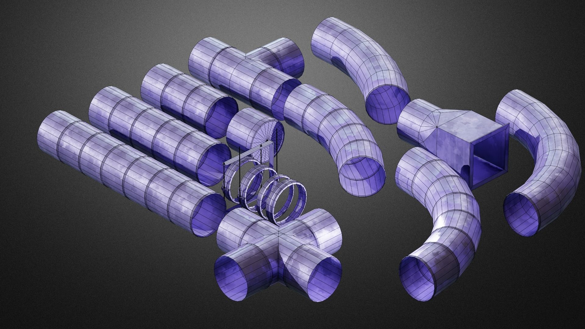 Props Pack 1 Low-poly 3D model_23