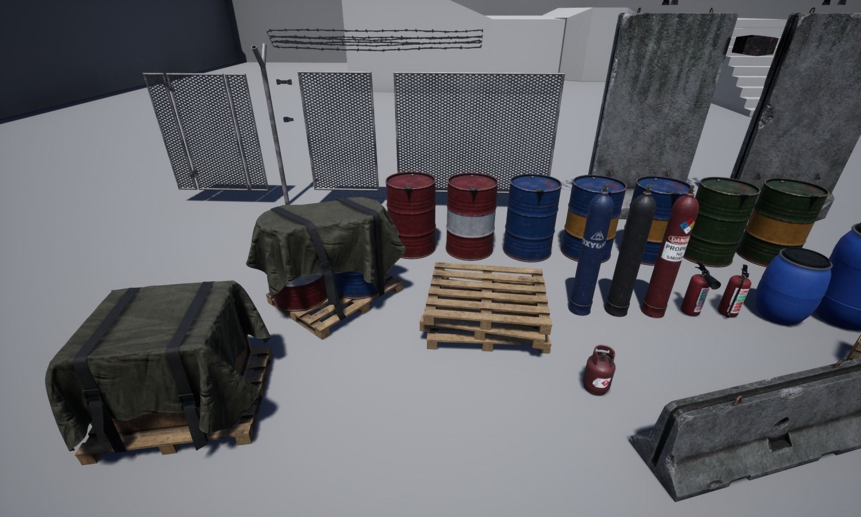 Props Pack 1 Low-poly 3D model_6