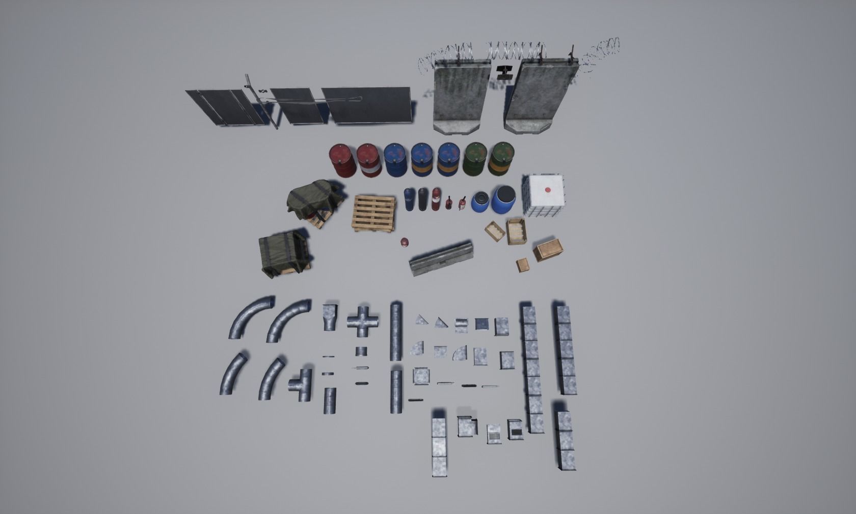 Props Pack 1 Low-poly 3D model_8