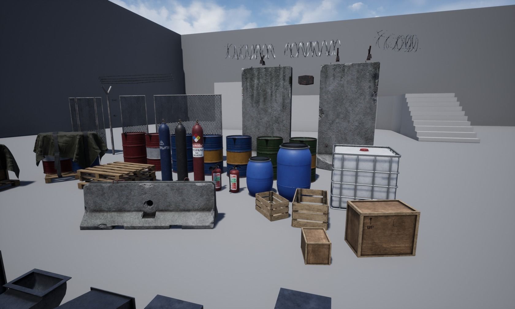 Props Pack 1 Low-poly 3D model_4