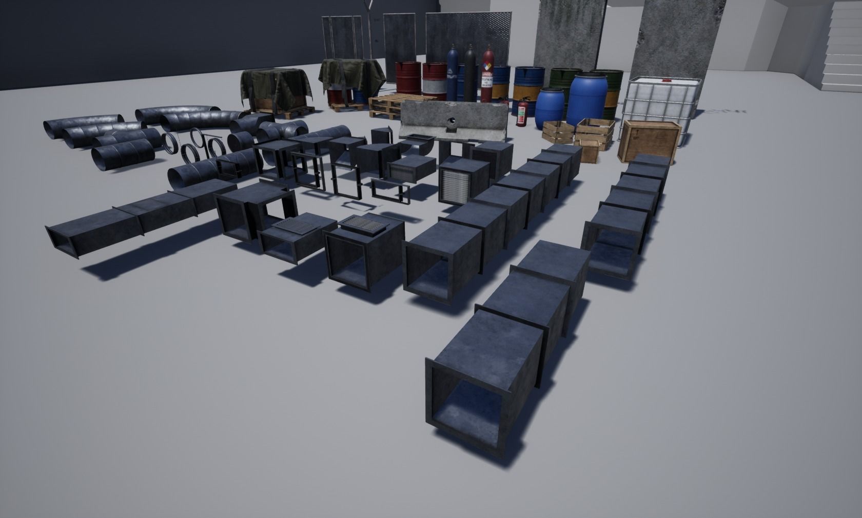 Props Pack 1 Low-poly 3D model_1