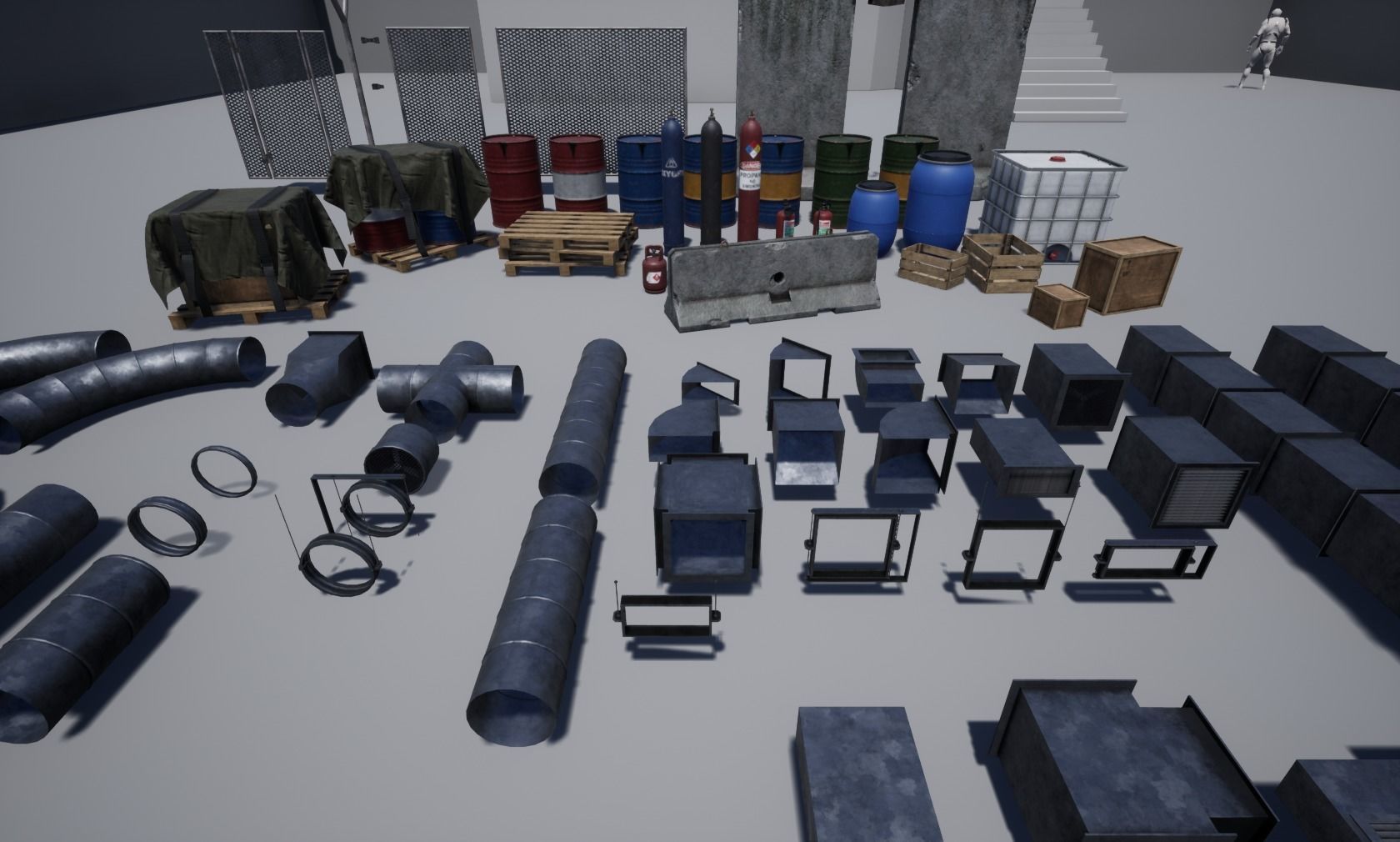 Props Pack 1 Low-poly 3D model_3