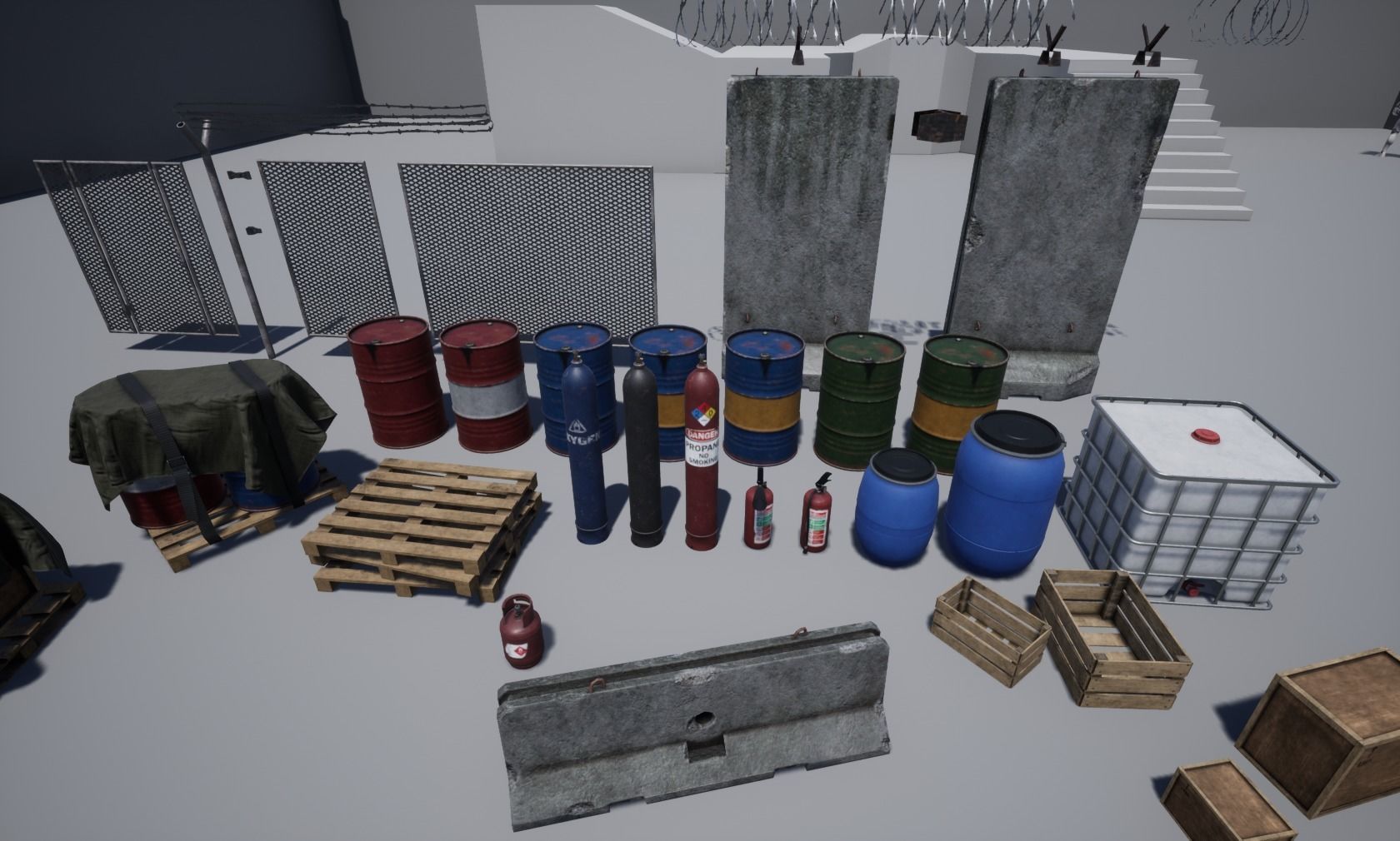 Props Pack 1 Low-poly 3D model_5