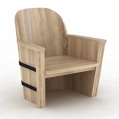 Axel-Einar Hjorth Armchair 3d model 3D model