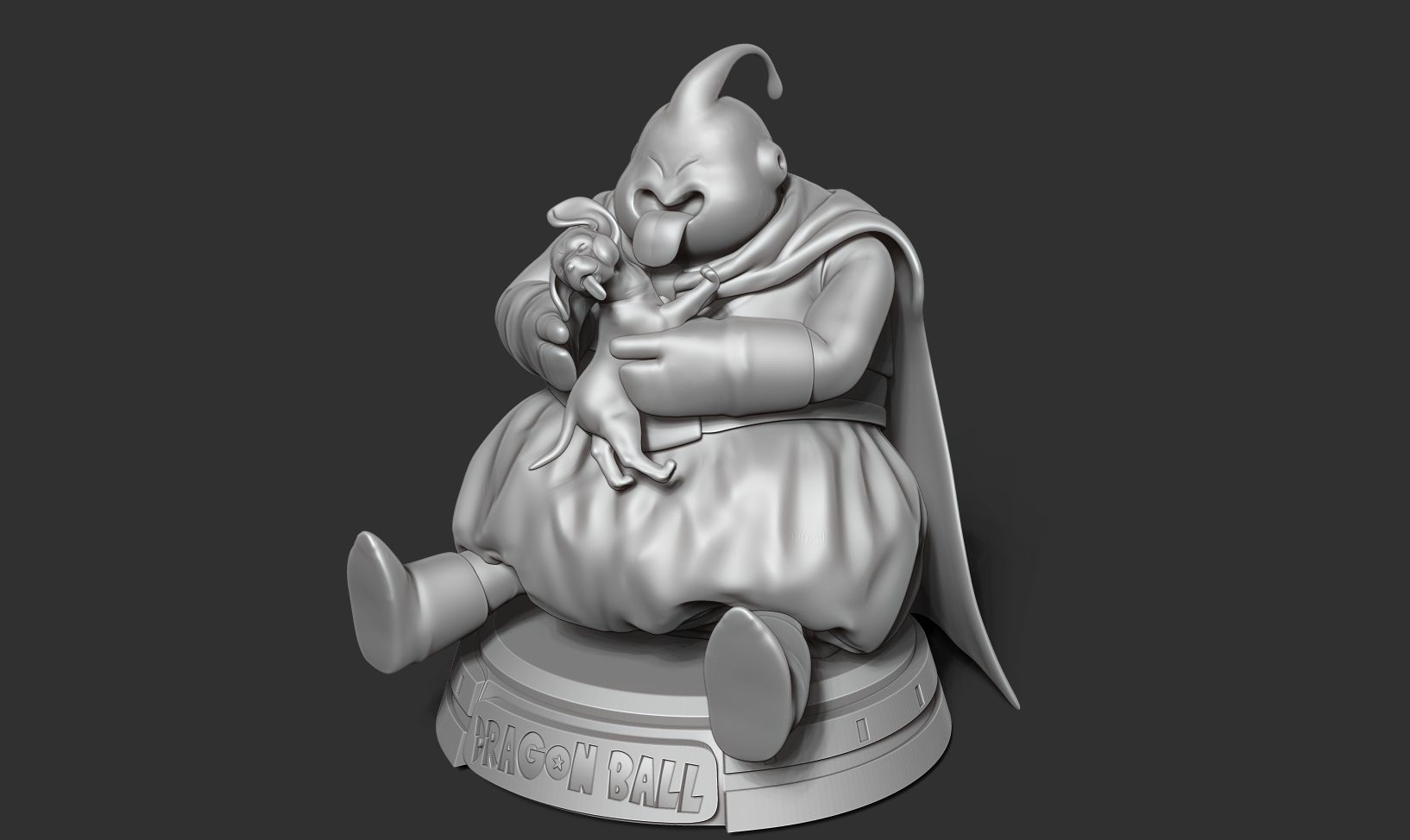 Buu - Dragon Ball Fanart 3D print model_9