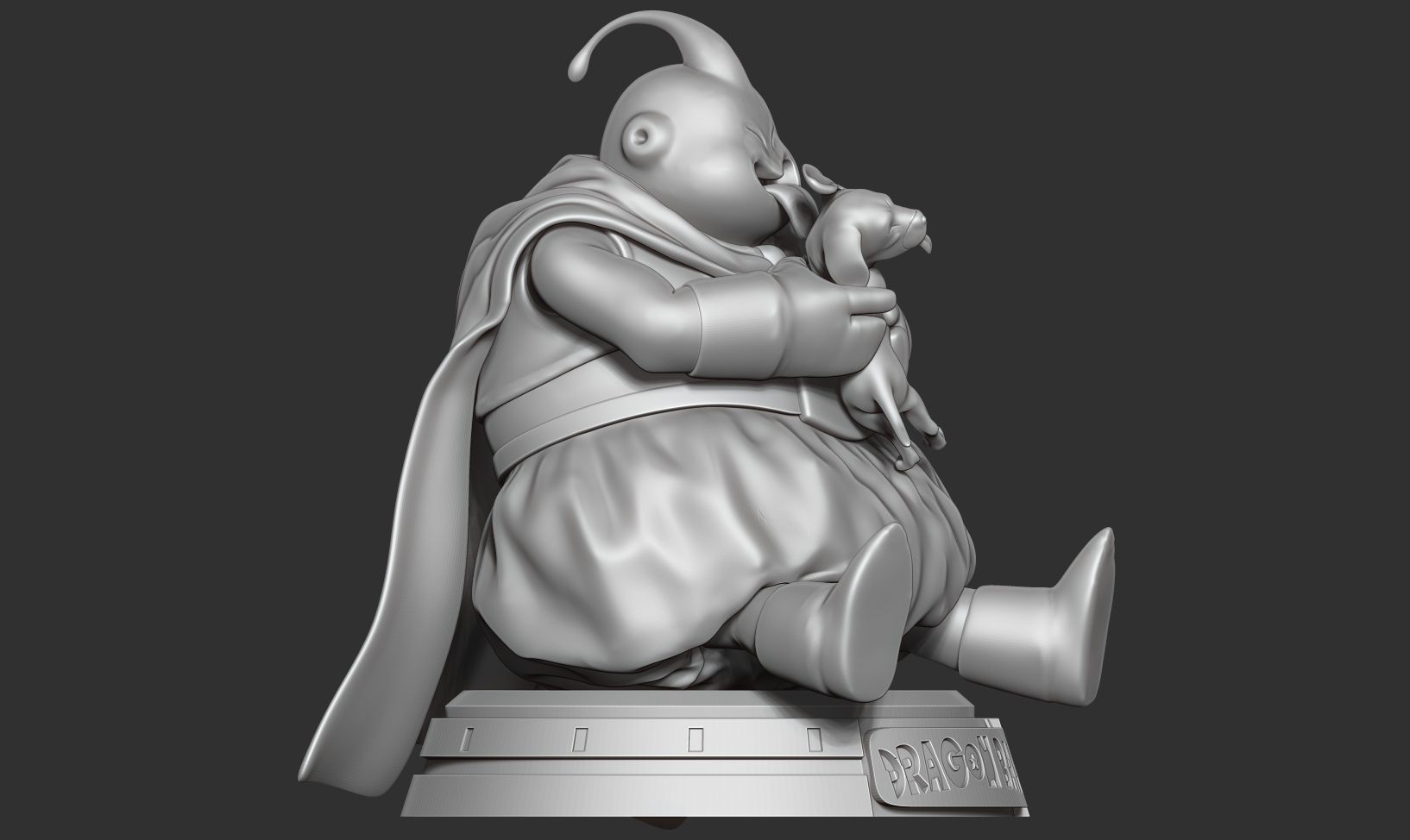 Buu - Dragon Ball Fanart 3D print model_14